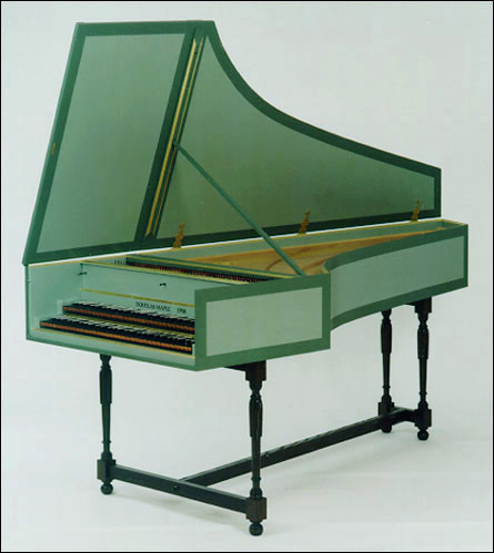 Ravalement of harpsichord after Couchet
